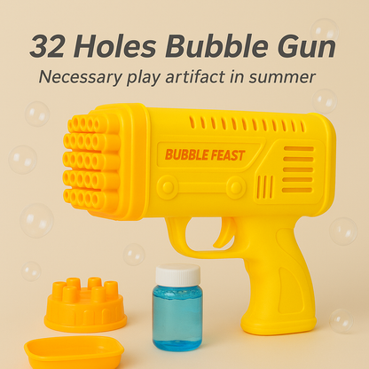 Bazooka Bubble Machine Gun – 36 Holes Big Fun