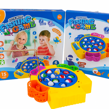 Fishing Toy Game || Fishing Game 15 Fishes and 4 Player Set